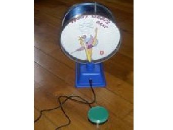 Tambour à main pour enfants, jouet avec 2 baguettes, tambour sensoriel  éducatif, Instrument de Percussion à la taille, Rouge